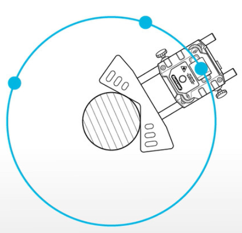 轴对中测量方式：任意三点法EasyTurn™