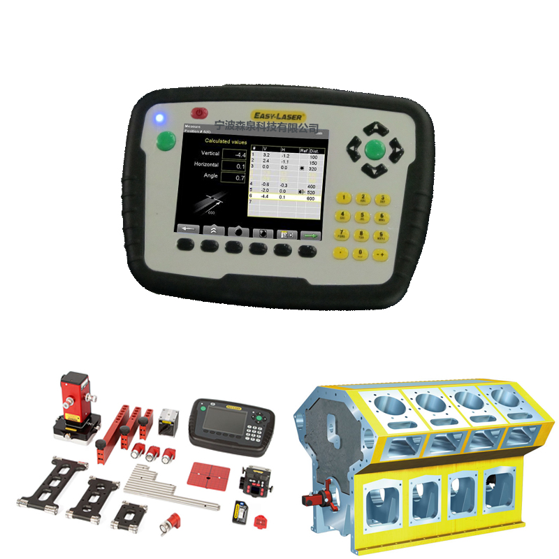 往复式压缩机气缸与滑道同心度的测量